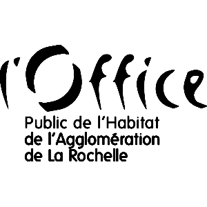Logo L'office de l'habitat de l'agglomération de la Rochelle 